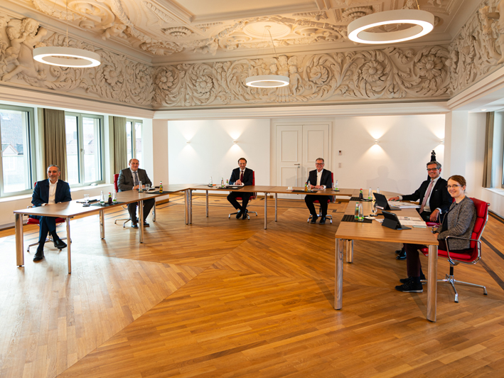 PK im Brentanosaal der Sparkasse Nürnberg - Marktbericht Investment 2020/2021
